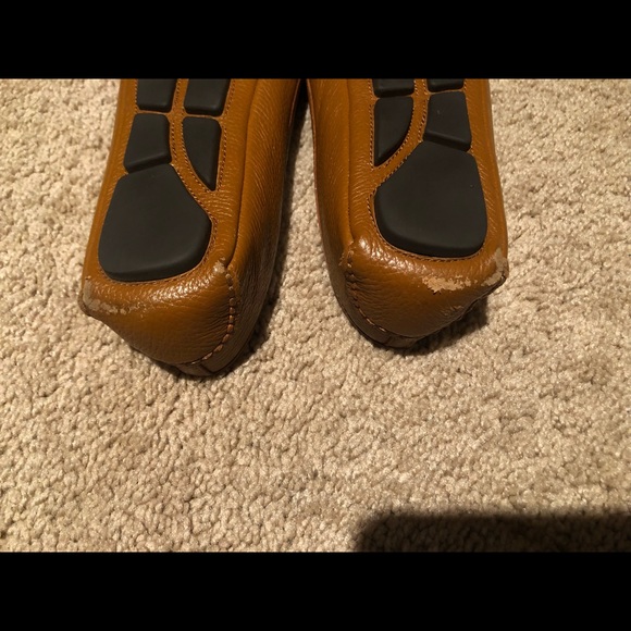 🤎 MICHAEL KORS Leather Moccasin Ballet Flat Slip-on Loafer (Sz 7.5) - Picture 6 of 8